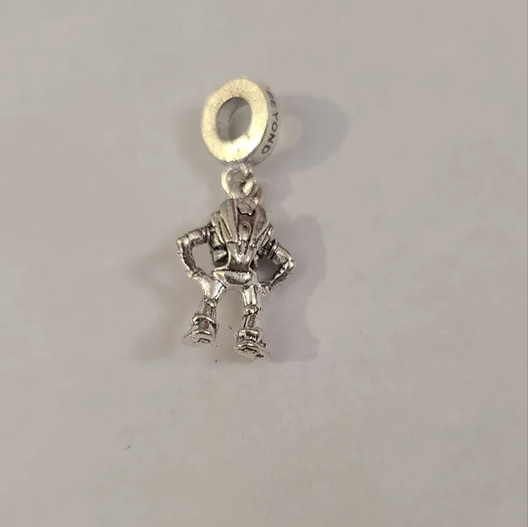 Buzz lightyear Silvertone charm, NWOT. - Picture 2 of 2
